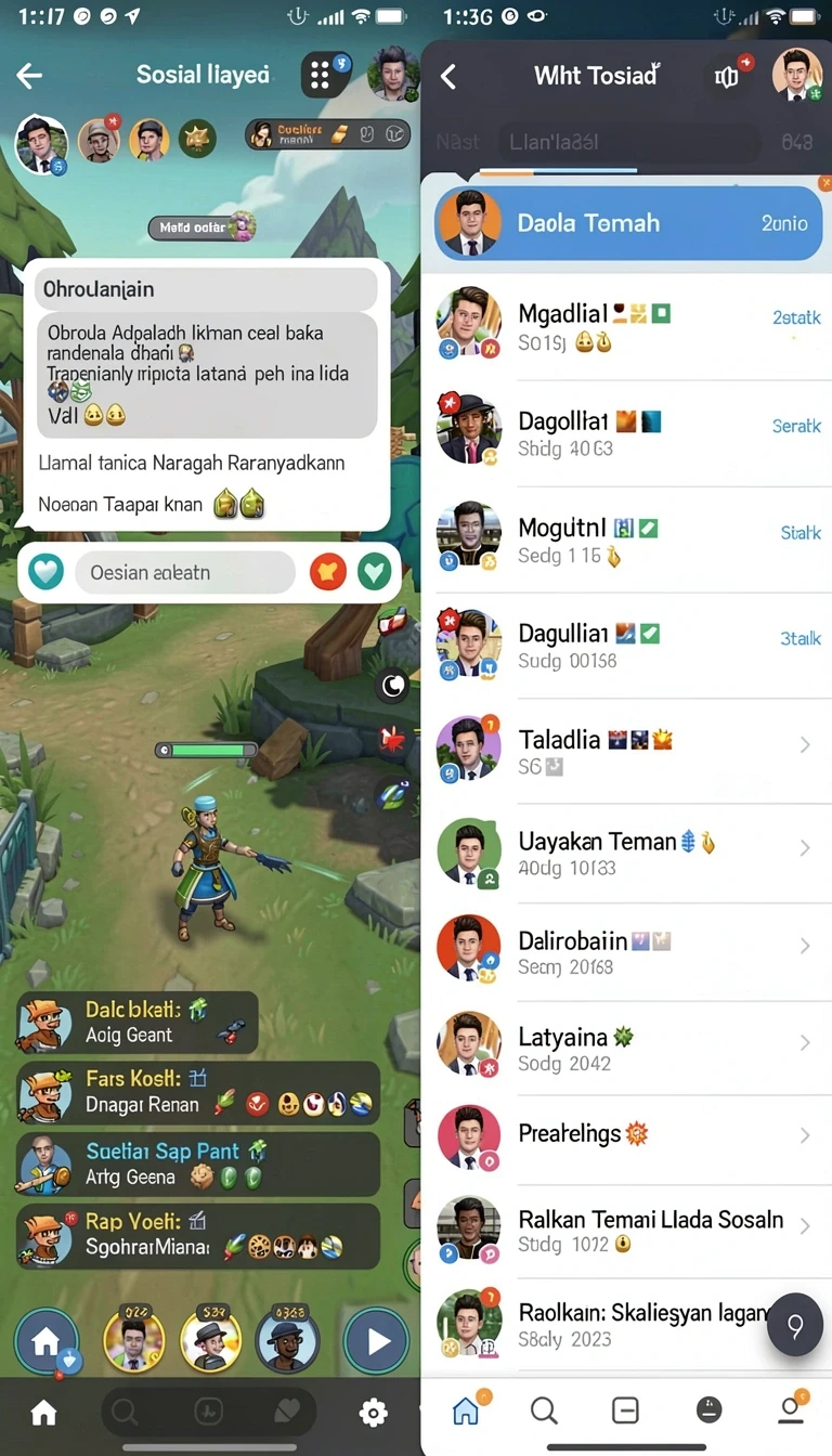 Beragam pilihan permainan menarik dalam aplikasi Download gg999 APK untuk Android.